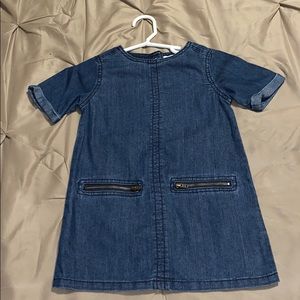 Gir🎀toddler blue jean dress
